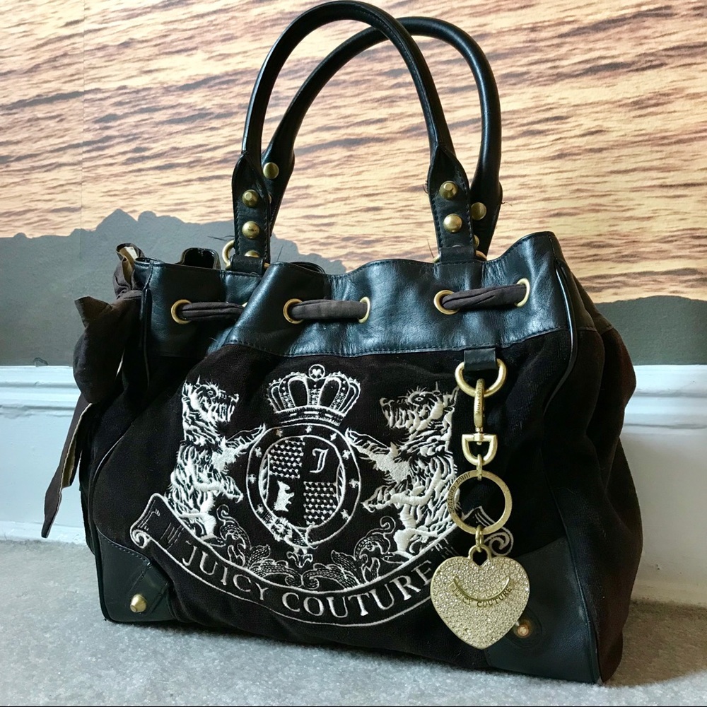 Juicy Couture Velour Tote Bag